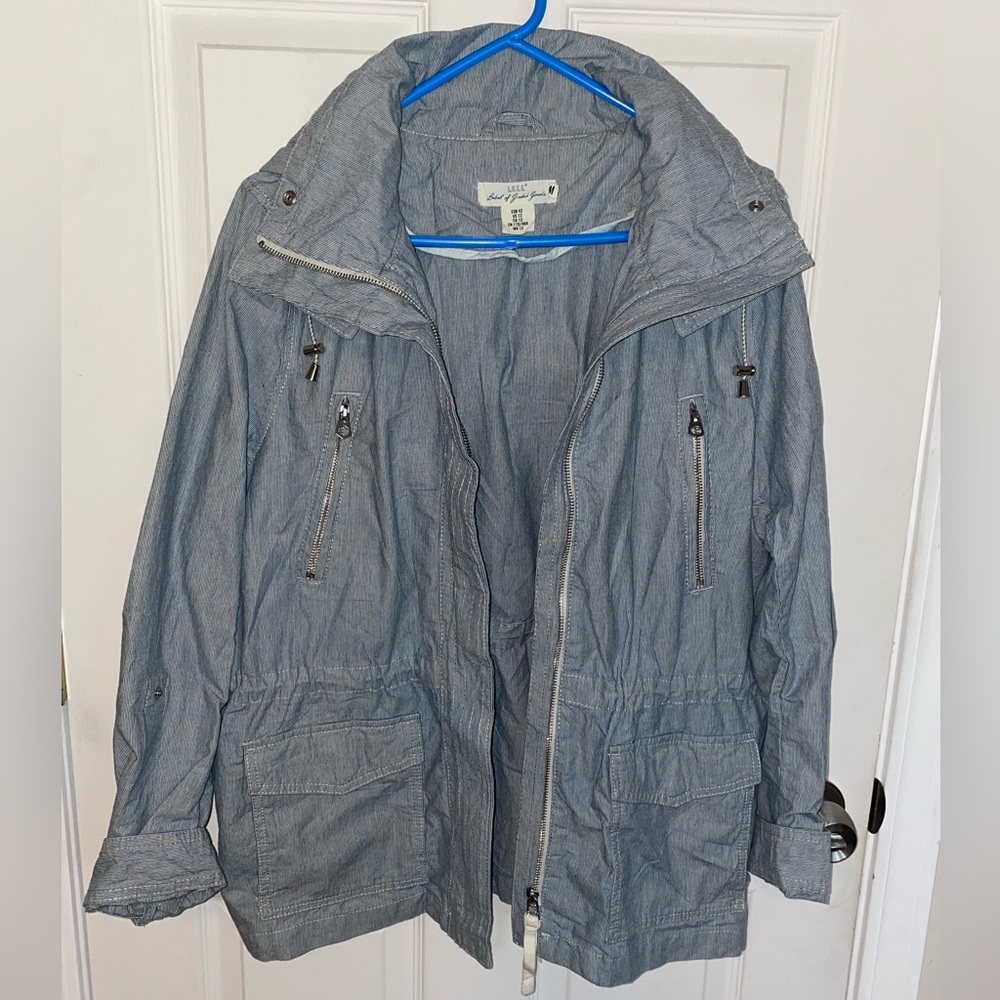 L.O.G.G. Blue Zip-Up Jacket